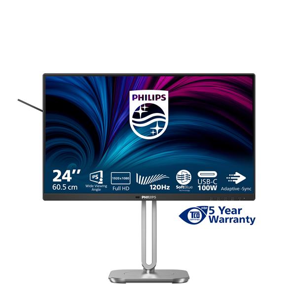 Monitor Philips 24B2U4301 23.8 Full HD IPS Regolabile - SKU: 24B2U4301 - Immagine 2
