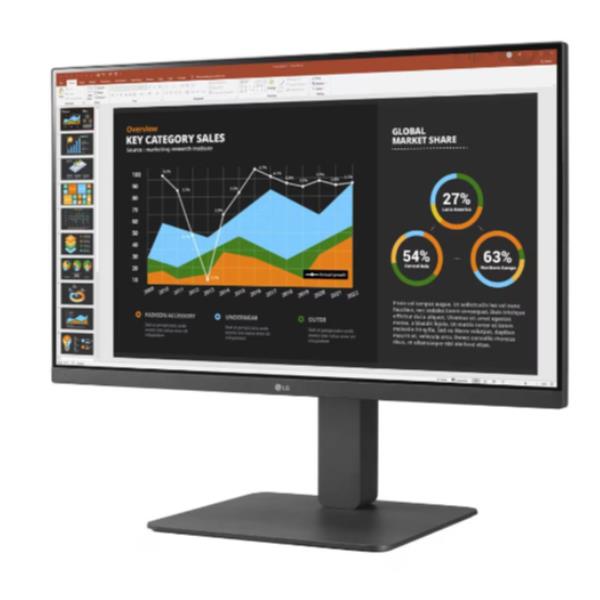 Monitor LG 24BR650B-C 23.8 IPS Full HD Pivot - SKU: 24BR650B-C.AEU - Immagine 3