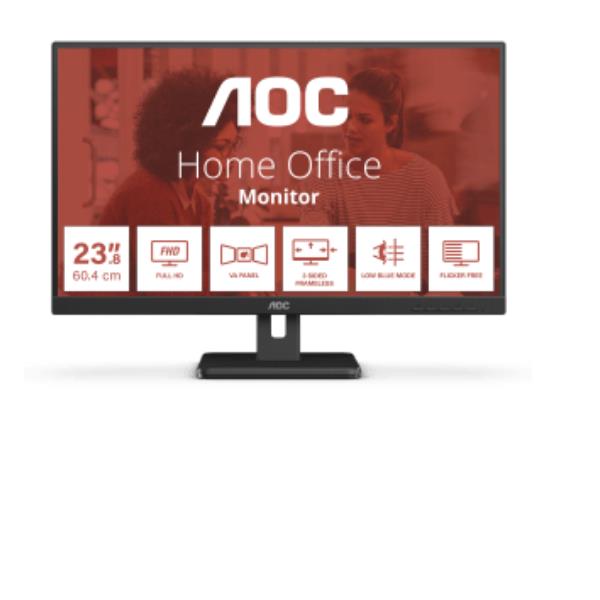 Monitor AOC 24E3UM 23.8" Full HD VA - immagine 4