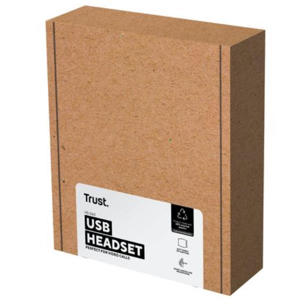 Cuffie USB Trust HS-260 con Microfono e Riduzione Rumore per PC - immagine 4