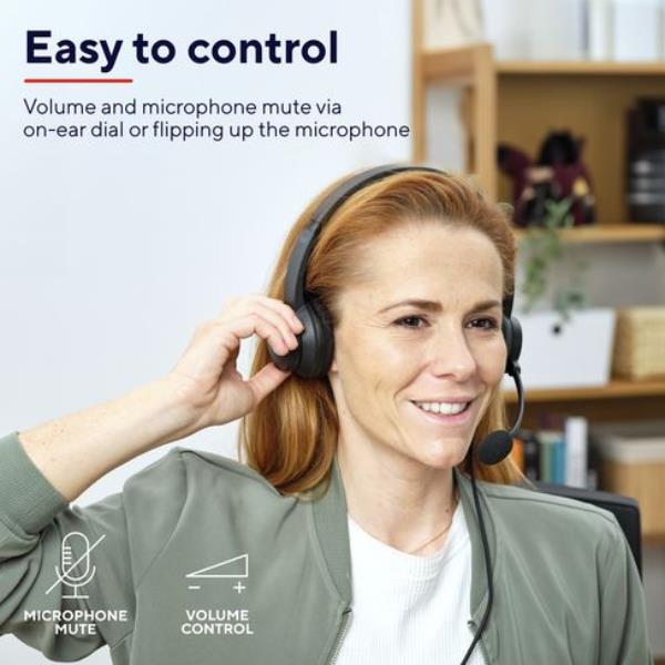 Cuffie USB Trust HS-260 con Microfono e Riduzione Rumore per PC - immagine 6