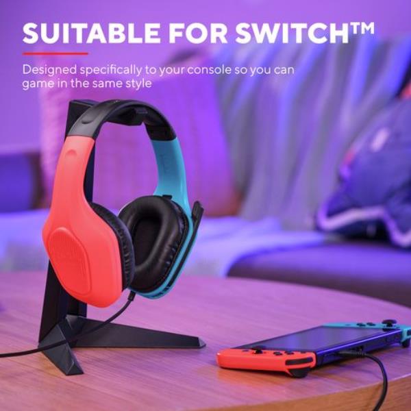 Cuffie Gaming Trust GXT 416S Zirox Leggere con Microfono - Multicolore - immagine 8