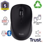 Mouse Wireless Trust YVI+ Multi-Device 2x BT + 2.4GHz Silenzioso