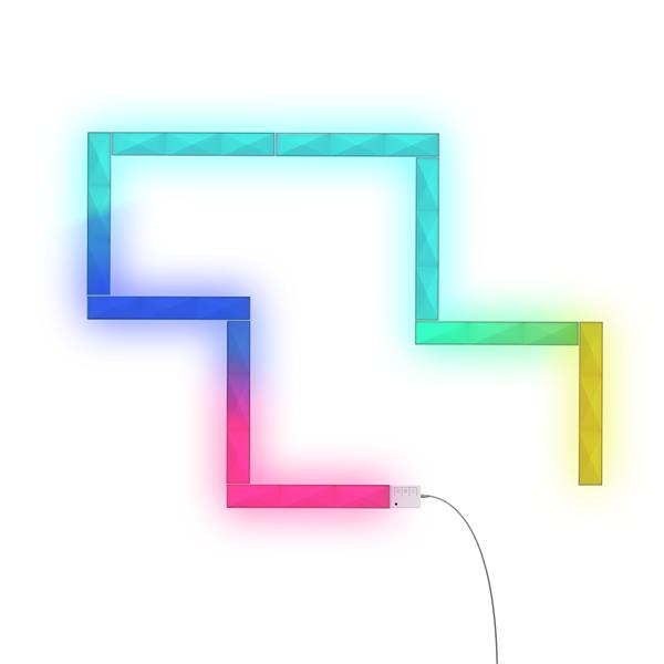 Barre LED Smart Trust VYBZ GXT 905 RGBIC Dimerizzabili 9 Pezzi - immagine 6