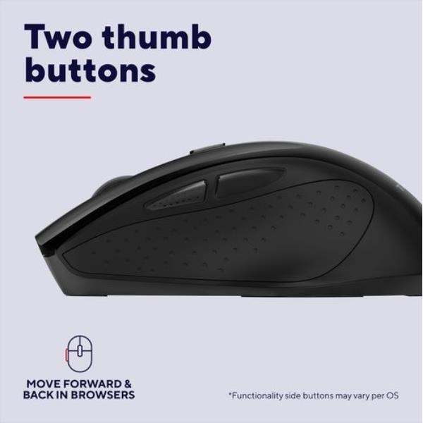 Mouse Wireless Trust Nito 2200 DPI Silenzioso Nero - immagine 2