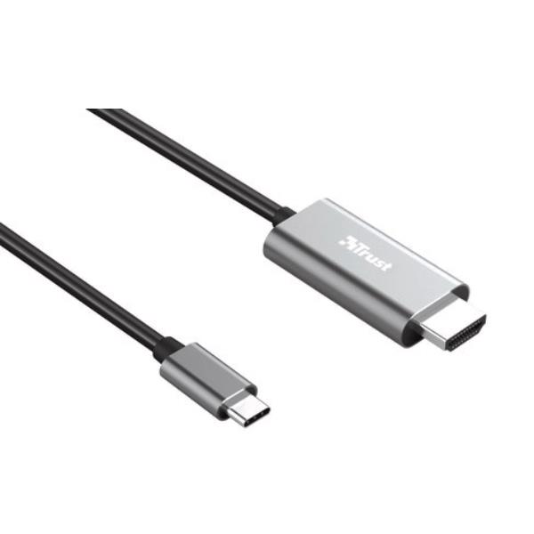 Adattatore USB-C a HDMI Trust Calyx 4K 60Hz 1.8m - immagine 2