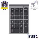 Tastierino Numerico Wireless Trust Xalas Argento