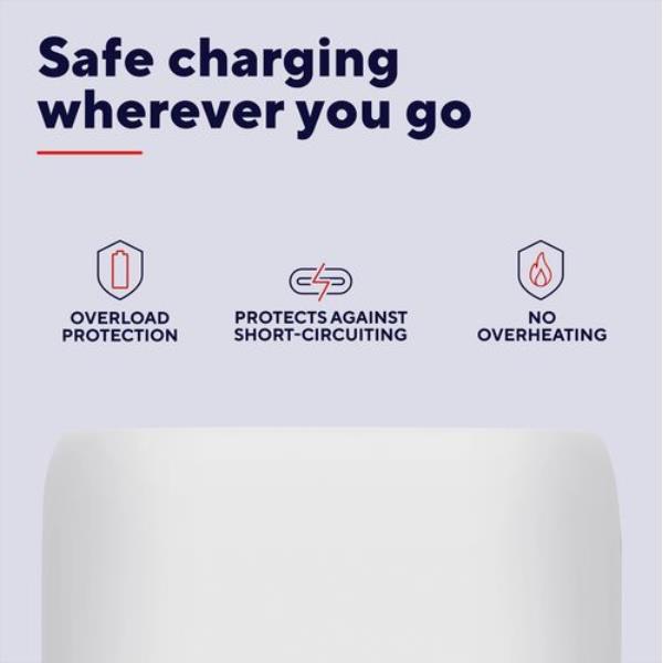 Caricabatterie USB-C Trust 45W per Apple Bianco - immagine 6