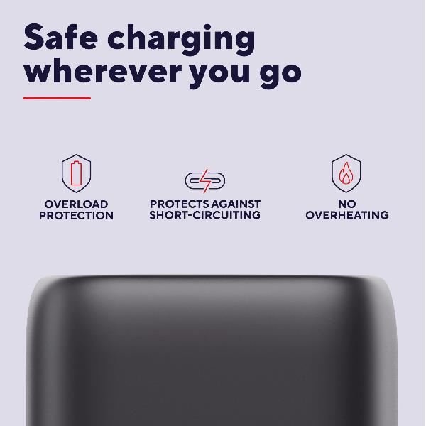 Caricabatterie USB-C Trust 45W per Samsung Nero Riciclato - immagine 2