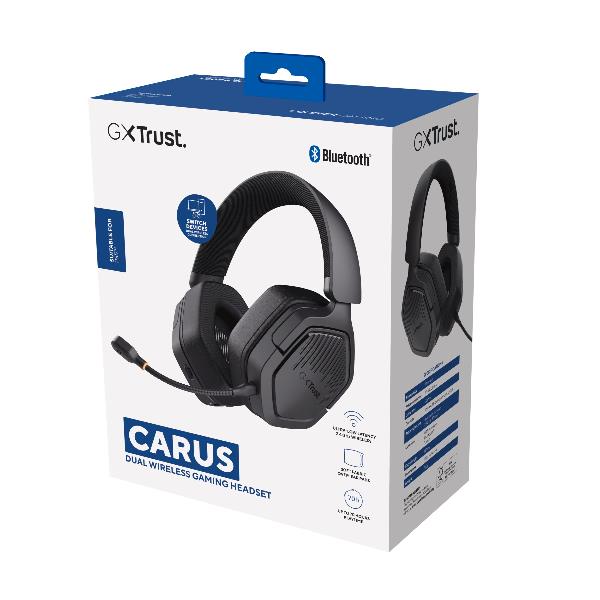 Cuffie Gaming Trust GXT 493PS Wireless BT 2.4GHz per PS5 Nero - SKU: 25746 - Immagine 10