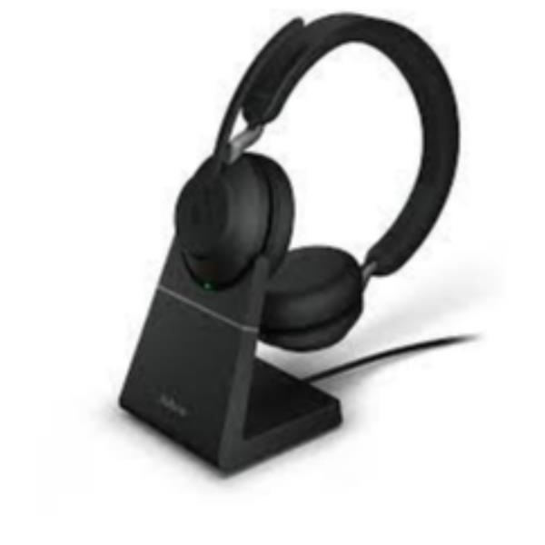 Cuffie Professionali Jabra Evolve2 65 Stereo con Base Ricarica e Noise Cancelling - immagine 3