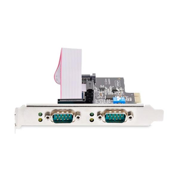 Scheda PCIe Seriale Startech 2 Porte RS232/RS422/RS485 DB9 - immagine 3