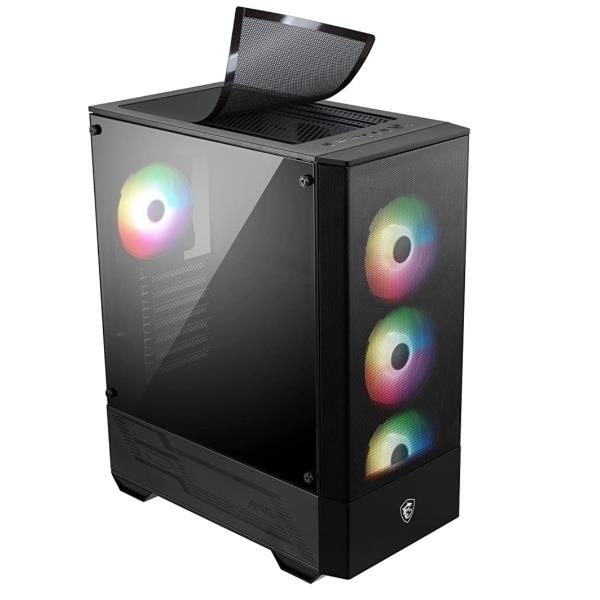 Cabinet MSI MAG FORGE 112R Mini-Tower Nero - immagine 3