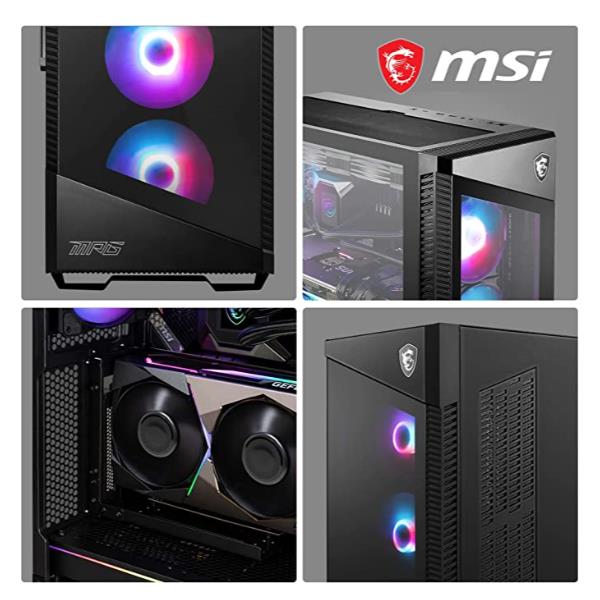 Cabinet MSI MPG Velox 100R Midi-Tower Nero - immagine 7
