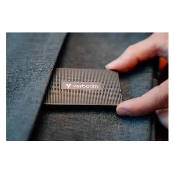 SSD Esterno Verbatim Mini Metal USB-C Gen2 512GB 2000MB/s - immagine 3