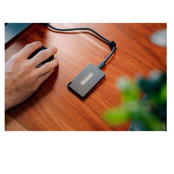 SSD Esterno Verbatim Mini Metal USB-C Gen2 512GB 2000MB/s - immagine 4
