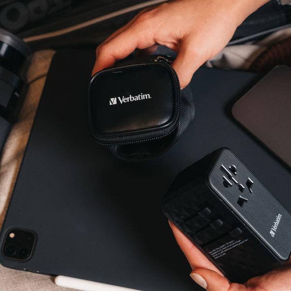 Caricatore USB-C Verbatim GAN PD 65W Universale per Tablet e Laptop - immagine 7