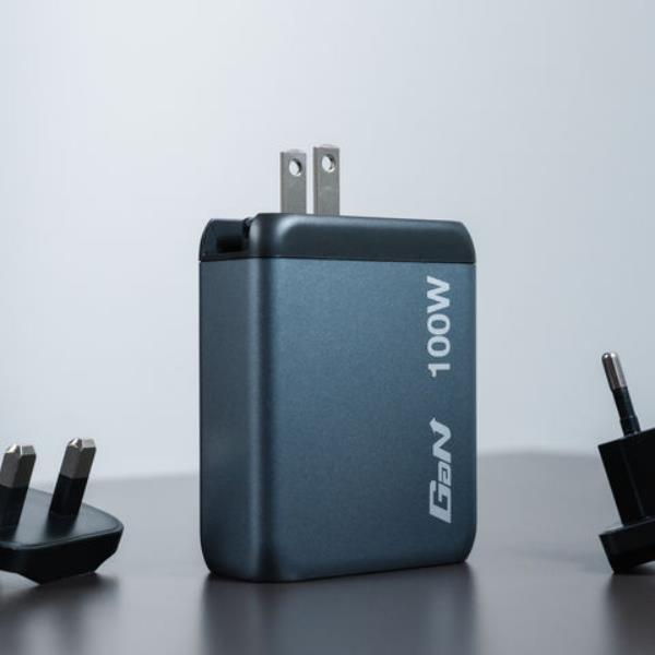 Caricabatterie da Parete Verbatim GaN 4 Porte USB-C 100W Grigio - immagine 4