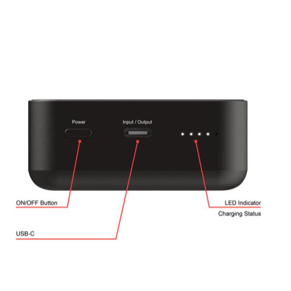 Power Bank Verbatim 20000mAh Magnetico Ricarica Wireless - immagine 2