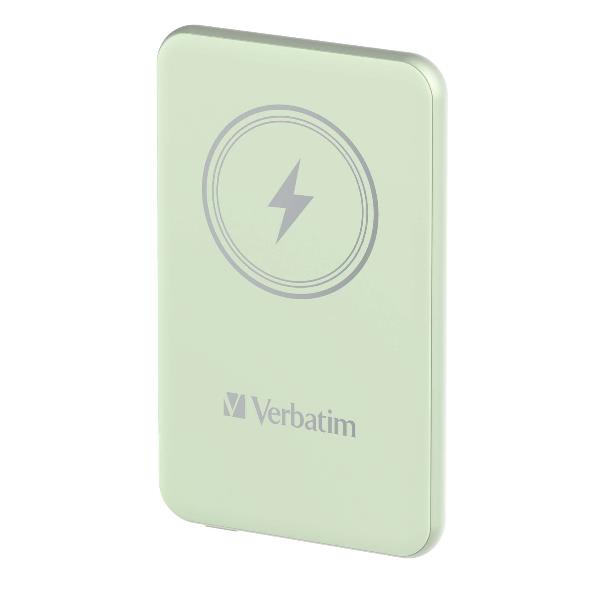 Power Bank Verbatim 5000mAh Magnetico Green - immagine 2