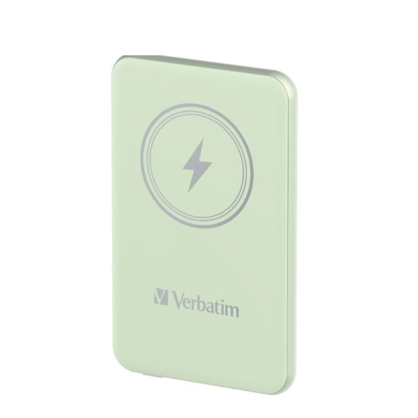 Power Bank Verbatim 5000mAh Magnetico Green - immagine 6