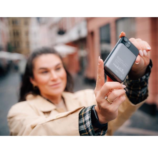 Power Bank Verbatim 10000mAh Magnetico Grigio - immagine 5