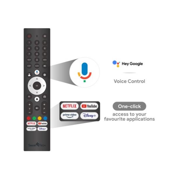 TV Smart Tech 32" HD Google TV - immagine 2