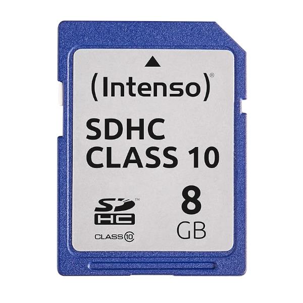 Memory Card SD Intenso Class 10 8GB 25MB/s - immagine 2