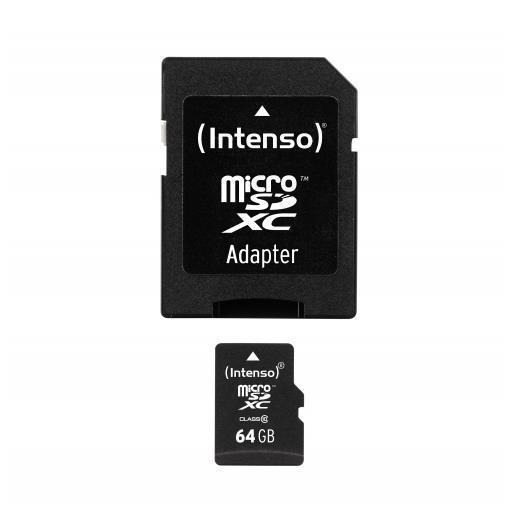 Memory Card Micro SD Intenso 64GB Classe 10 20MB/s - immagine 4