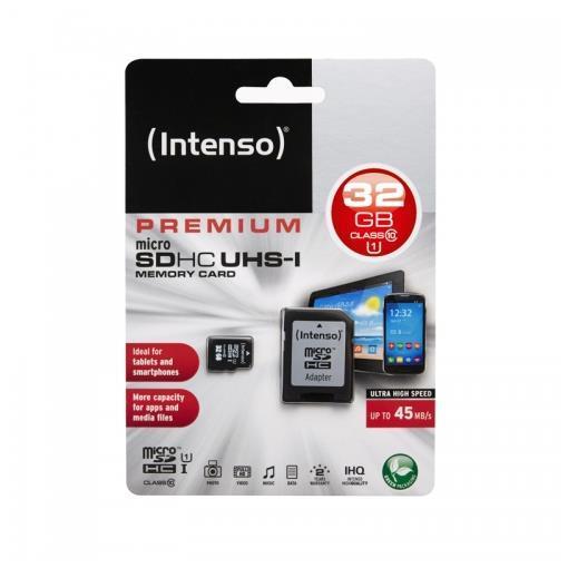 Memory Card Micro SD Intenso 32GB Classe 10 45MB/s - immagine 3