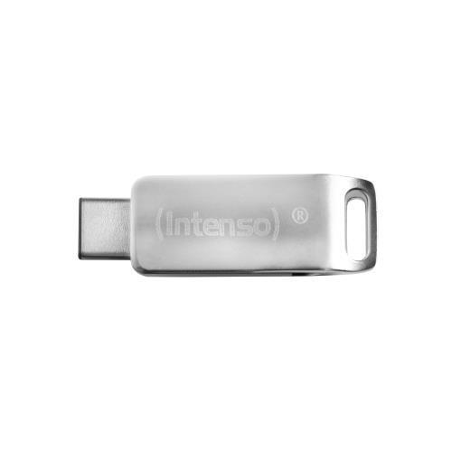 Chiavetta USB Intenso cMOBILE Line 32GB USB 3.0 Type C Argento - immagine 4