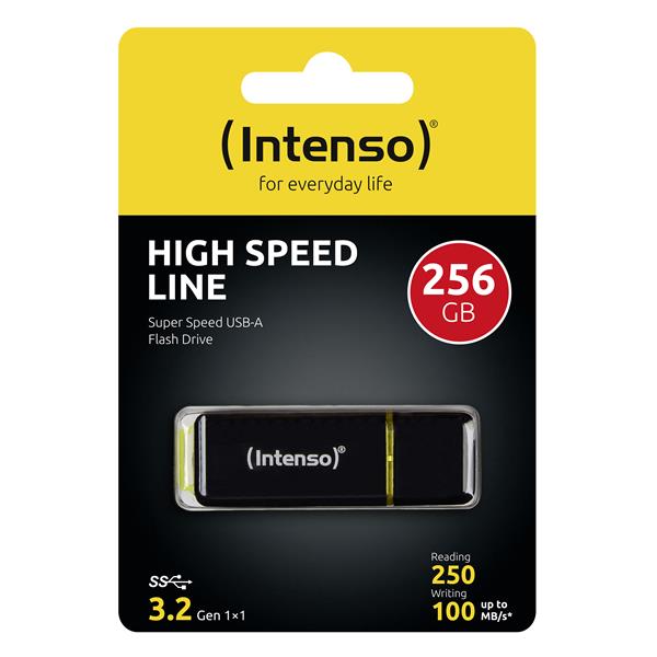 Chiavetta USB Intenso High Speed Line 256GB USB 3.2 250MB/s - immagine 2