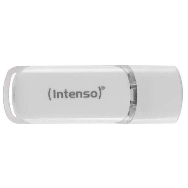 Chiavetta USB Intenso Flash Line 3.1 Type-C 128GB Bianco - immagine 3