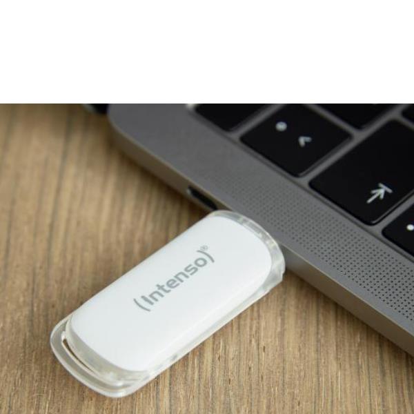 Chiavetta USB Intenso Flash Line 3.1 Type-C 128GB Bianco - immagine 5