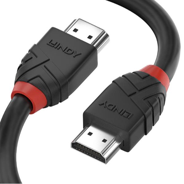 Cavo HDMI 2.0 Lindy Black Line 8K 60Hz 1 metro - immagine 3
