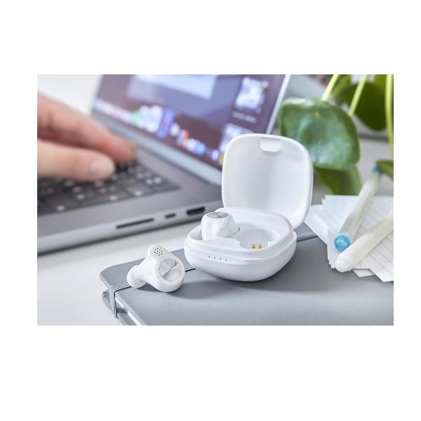 Auricolari Wireless Intenso con Noise Canceling Bianchi - immagine 6