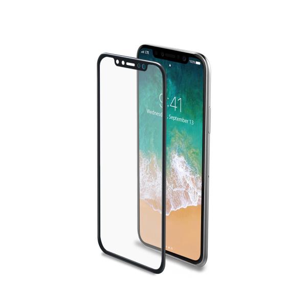 Proteggi Schermo Celly 3D Glass per Apple iPhone Xs / iPhone X - immagine 5