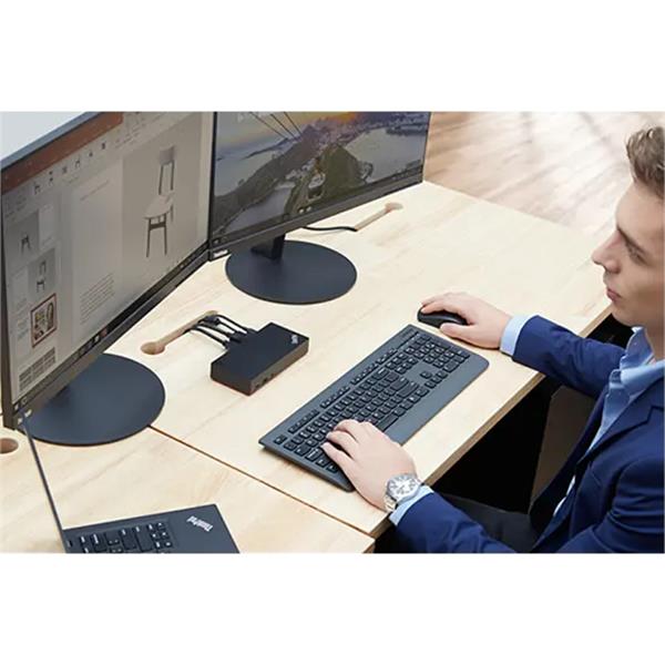 Docking Station Lenovo ThinkPad Universal USB-C Nero - immagine 15