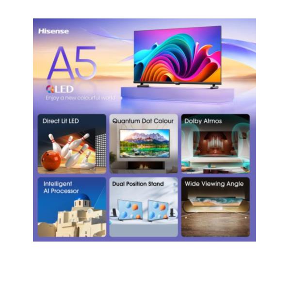 TV Hisense 40E53NQT QLED Full HD Smart VIDAA - immagine 12