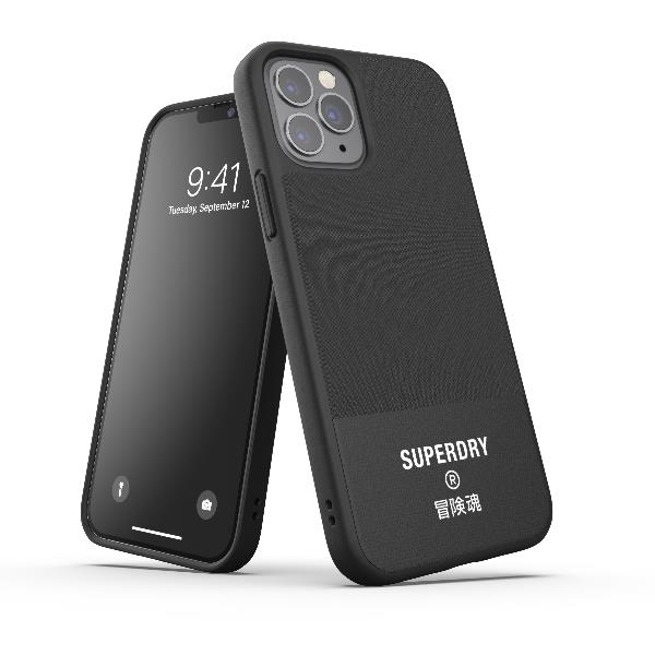 Cover Smartphone Superdry per iPhone 12 Pro e iPhone 12 Nero - immagine 3