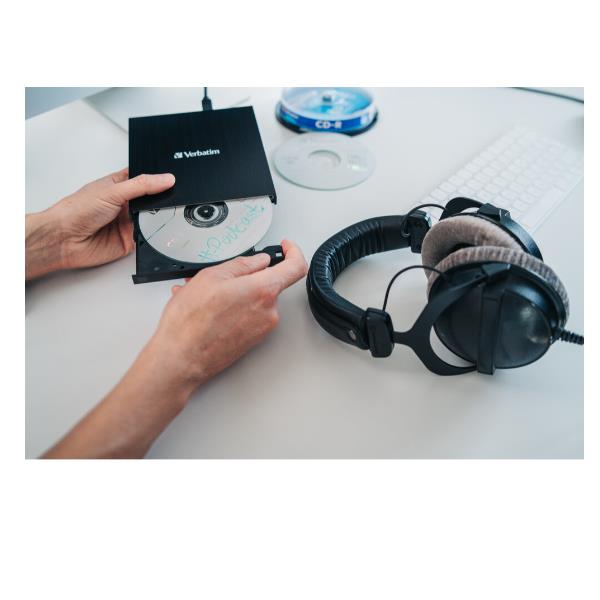 CD-R Verbatim 43428/10 da 800MB Jewel Case 10 Pezzi - immagine 3