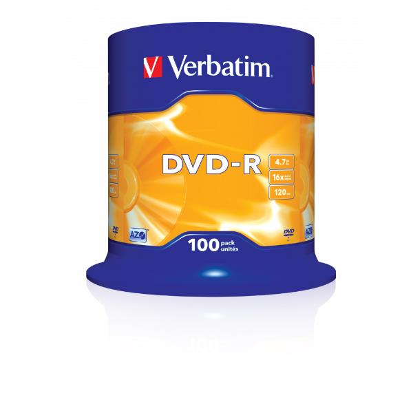 DVD Verbatim 43549/100 4.7GB 100 Pezzi - immagine 6