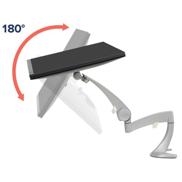 Staffa Monitor Ergotron Neo-Flex Braccio Regolabile per Scrivania fino a 24" - immagine 4