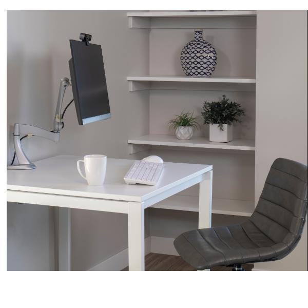 Staffa Monitor Ergotron Neo-Flex Braccio Regolabile per Scrivania fino a 24" - immagine 5