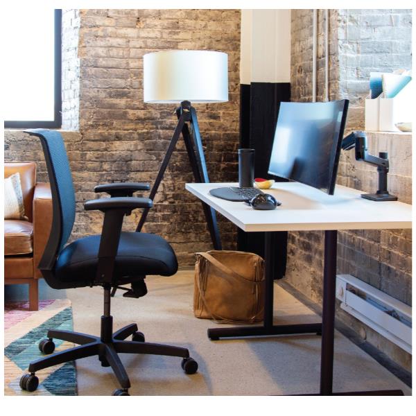 Staffa Monitor Ergotron LX da Tavolo per Schermi fino a 34" 11.3kg - immagine 5