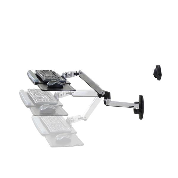 Staffa per Tastiera a Parete Ergotron LX Alluminio - immagine 2