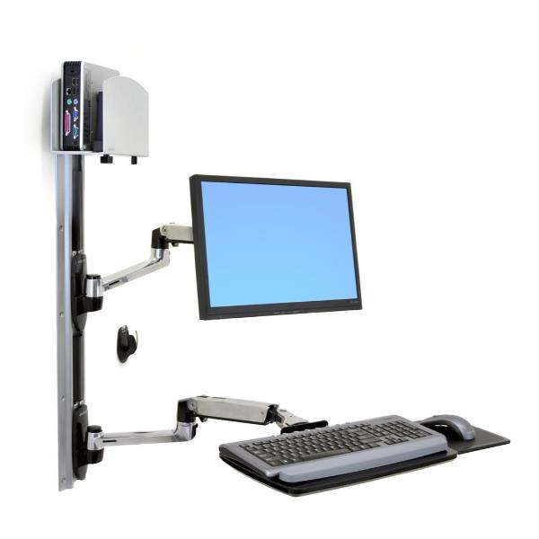 Staffa TV/Monitor Ergotron LX Montaggio a Parete per Schermi fino a 32" 11.3kg - immagine 3
