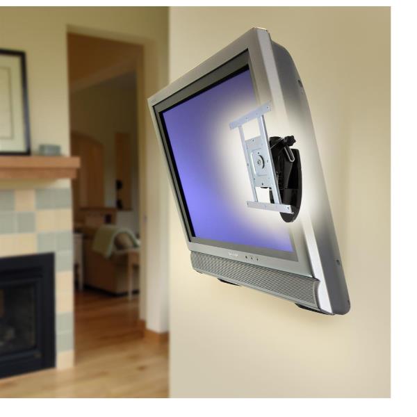 Staffa TVMonitor Ergotron Perno a Parete LX HD 49 22.7kg Nero - SKU: 45-269-009 - Immagine 2