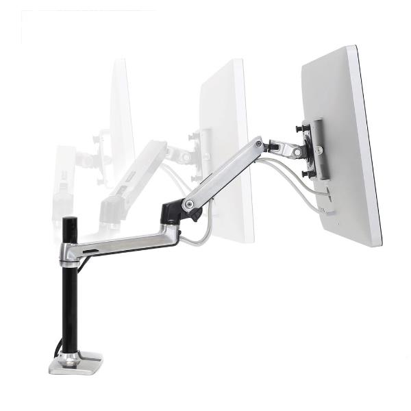 Staffa Monitor Ergotron LX Braccio da Tavolo per Schermi fino a 34 11.3kg - SKU: 45-295-026 - Immagine 5