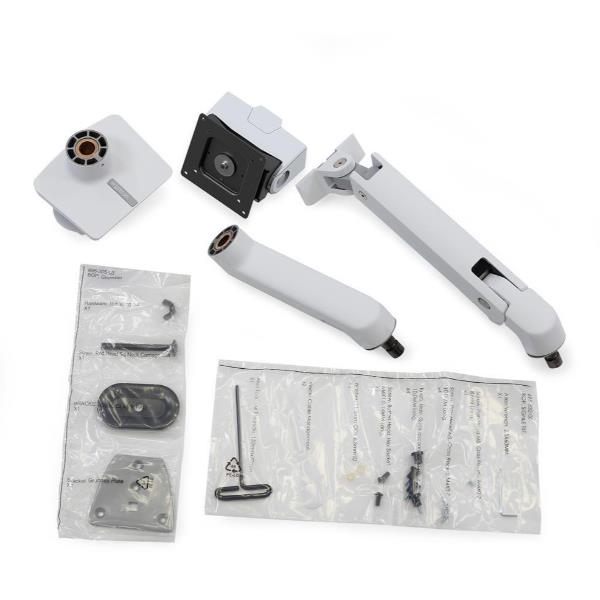 Staffa Monitor Ergotron HX VHD Braccio da Scrivania Bianco 17kg 57" - immagine 5